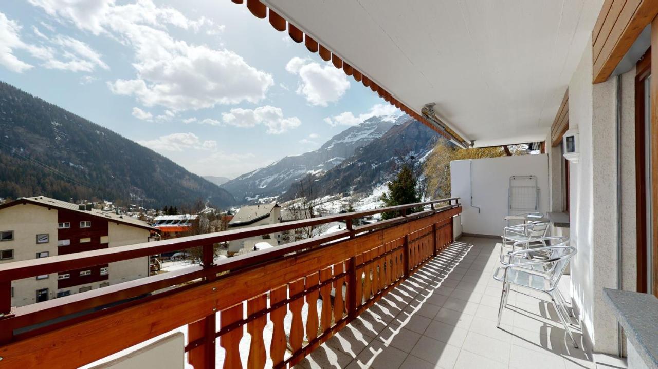 Gonenstein Residence In Leukerbad, Entire Apartment/Studio With Balcony Esterno foto