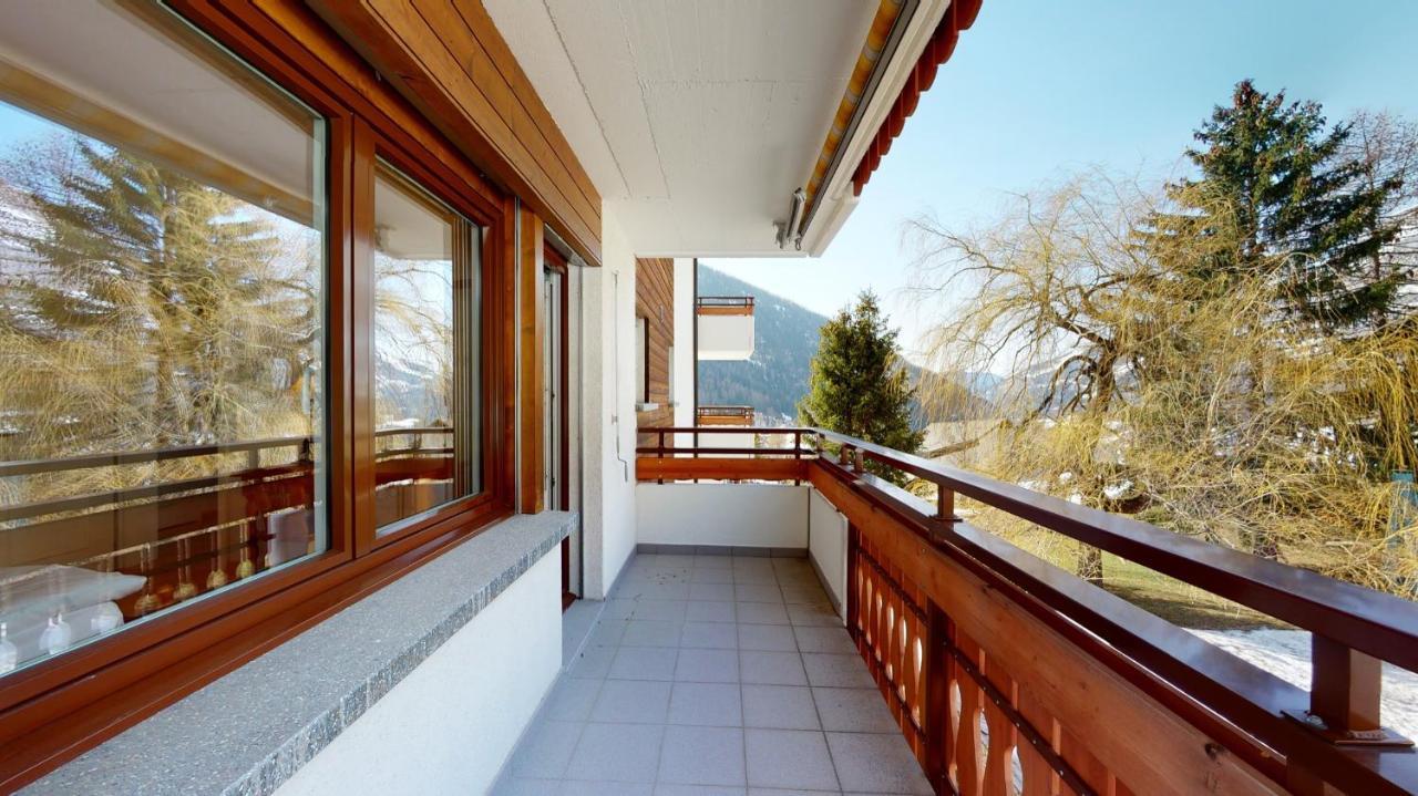 Gonenstein Residence In Leukerbad, Entire Apartment/Studio With Balcony Esterno foto