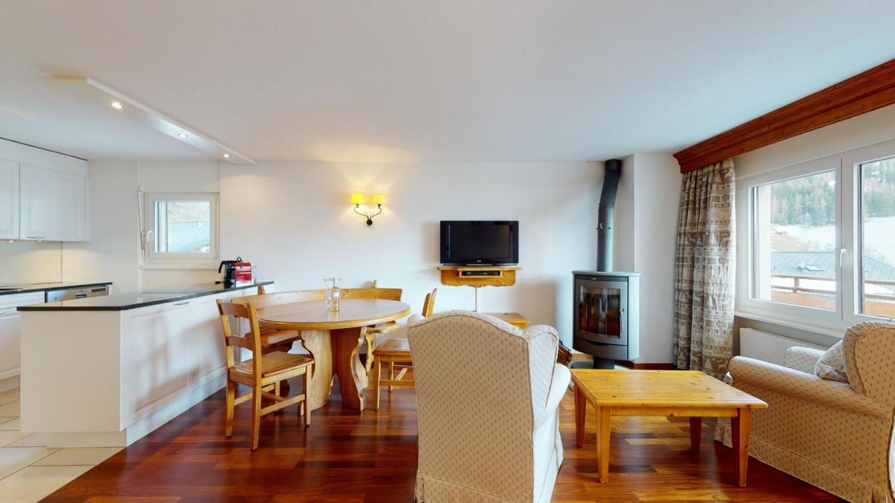 Gonenstein Residence In Leukerbad, Entire Apartment/Studio With Balcony Esterno foto