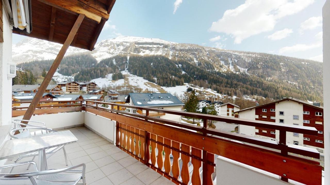 Gonenstein Residence In Leukerbad, Entire Apartment/Studio With Balcony Esterno foto