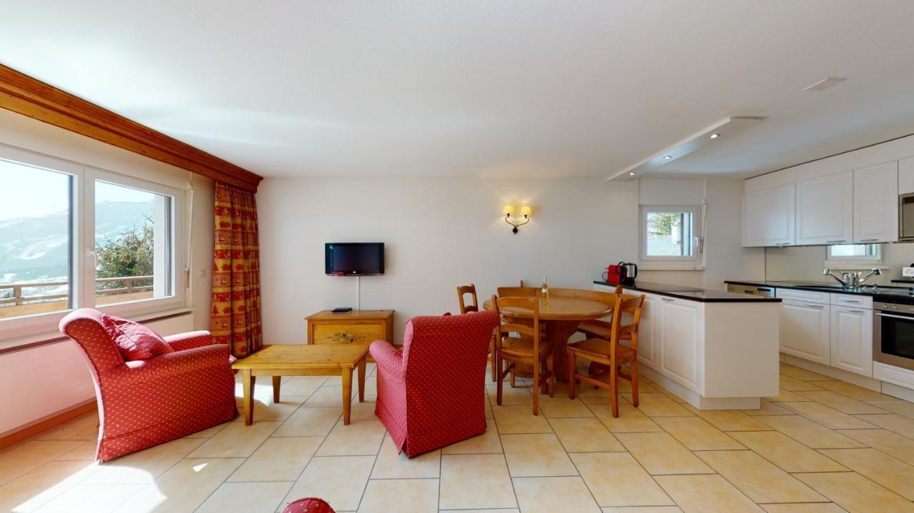 Gonenstein Residence In Leukerbad, Entire Apartment/Studio With Balcony Esterno foto