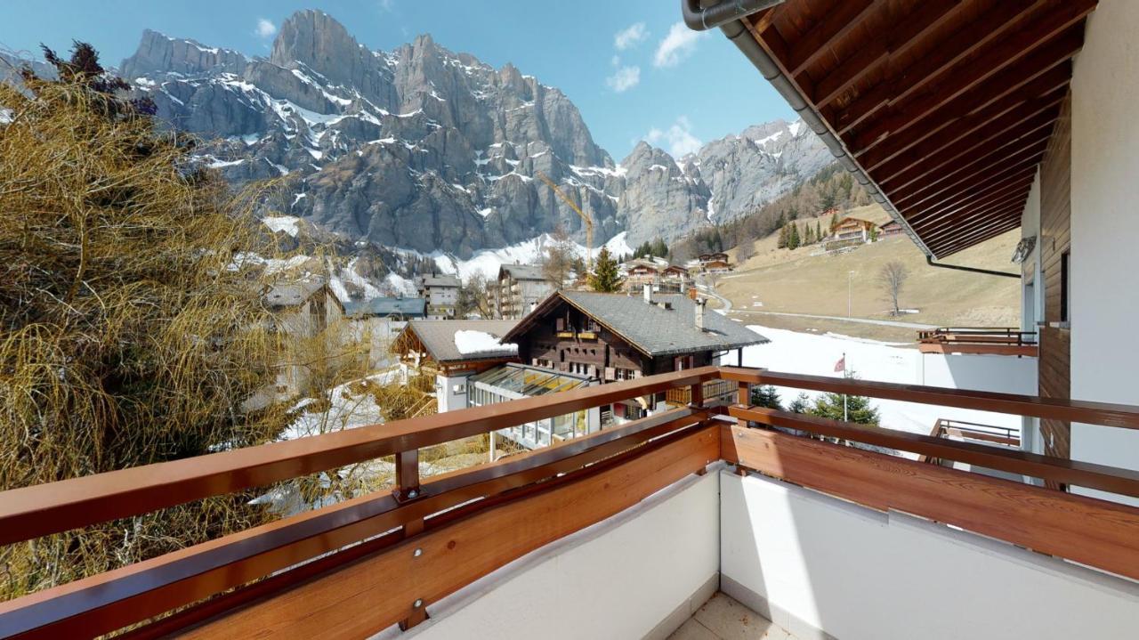 Gonenstein Residence In Leukerbad, Entire Apartment/Studio With Balcony Esterno foto