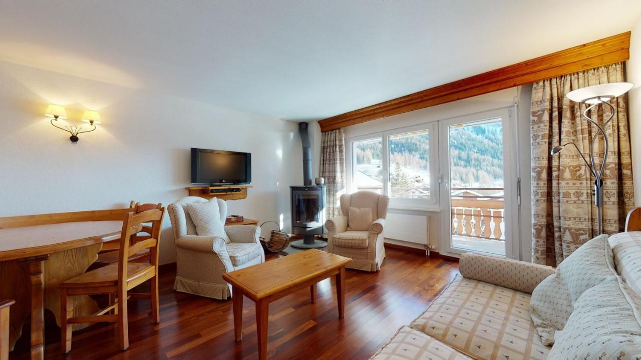 Gonenstein Residence In Leukerbad, Entire Apartment/Studio With Balcony Esterno foto