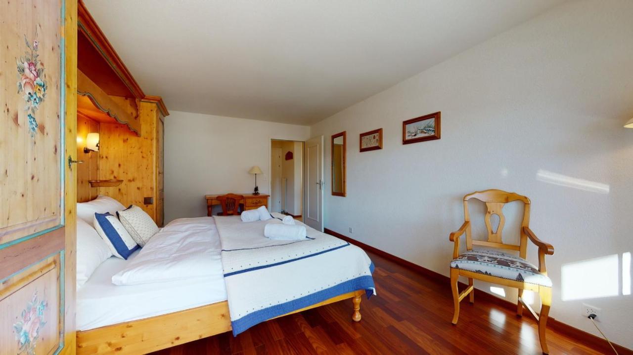 Gonenstein Residence In Leukerbad, Entire Apartment/Studio With Balcony Esterno foto